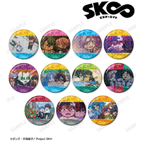 『SK∞ エスケーエイト』トレーディング ゆるコマ ホログラム缶バッジ(単位/BOX)【202509再販】